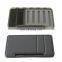 Fast delivery Portable  super slim plastic fly fishing box with  magnet   waterproof tackle fihsing hook  box