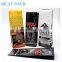 Side Gusset Flat Bottom Coffee Bean Packaging Bag Custom Printed Mylar Foil Coffee Bags With Valve