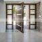 Modern Large Front Main Entrance Pivot Door Low-E Glass Single Exterior Entry Aluminium Glass Pivot Front Doors