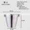 Factory Direct 1.3L double wall one champagne beer keg stainless steel ice bucket with cover