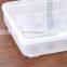 Kitchen Plastic Egg Holder, Fridge Organizer with Lid, Refrigerator Egg Storage Container