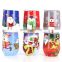12oz Double Wall Christmas Holiday Gift Stainless Steel Insulated Wine Mugs With Straw/Lid