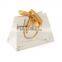 brown paper bags with handles Hot sale custom logo eco friendly brown gift paper bag with handles