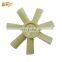 HIDROJET excavator engine spare part 6D105 cooling fan 600-625-6580 plastic fan for S6D105