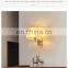 Indoor Bedroom Industrial Bedside Modern Cloth Lampshade Wall Lamp Indoor Household Gold Wall Light