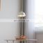 Medieval Brass Pendant Lamp Japanese White Porcelain Led Chandelier For Bar Restaurant Bedside LED Hanging Light