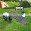 100W Portable Solar Panel Folding Solar Battery USB Charger Power Supply for Outdoor Travel Camping Phone Bulb
