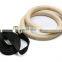 Wooden Gymnastic Rings with Straps Exercise Gym Rings Fitness Gymnastics Athletic Dip Rings