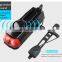 Driving lights horns headlights riding equipment USB charging solar T6 bulbs induction cross-border e-commerce explosions