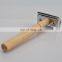 No Disposable  Wood Handle   Face Shaving  Safety Razor