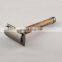 Private Label Body and Face Shave Matte Black Bamboo Women Safety Shaving Razor