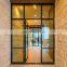 New style chinese top brand customized aluminum casement door with glass