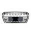 For audi a4 change RS4  gloss black front car grille
