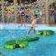 Low Ropes Course Aqua Amusement Park Play Equipment Outdoor Adventure Water Park