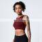 New Design X Back Sexy Yoga Bra Top High Neck Gym Sports Wear Bra Women Fashional Fitness Outdoor Training Yoga Crop Tank Top