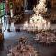 European Luxury K9 Crystal Wedding Event Hall Candle Bohemian Chandelier