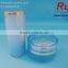 15/30/50g round light blue acrylic facial cream jars with silver circle, empty double layers acrylic cream container