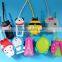 30ml animal shaped lovely hand sanitizer silicone holder