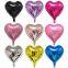 Solid Color Eco-Friendly Pink Aluminum Foil Balloon Custom Printing Film Fresh Design Love Globos Foil for Party Decoration