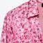 Spring New Women's Fashion European and American Style Loose Flower Printed Short Dress