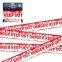 Non-Adhesive Halloween Party Banner Tape for Fright Decor & Blocking Needs
