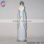 25 inch winter gray color metal king home decor