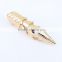 Beck design Gothic style Punk rock nail gold finger jewelri ring                        
                                                Quality Choice
