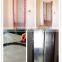 "L" type transparent Plastics zipper door with protection
