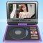 hot sellingdvd&evd portable dvd 3 in one card, USB interface, TV interface, double game interface portable dvd player