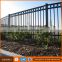 3 horizontal tube steel perimeter residential fence