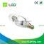 e14 candle light silver