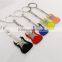3D Gift promotional metal guitar key chain