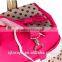 Pink lovely kids school bag kids backpack