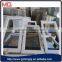 aluminium frame white color double hung window