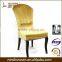 Elegant high back hotel chair