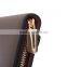 Credit card holder case money clip innovative wallet in brown