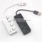 Wholesale USB 2.0 Hub 4 Ports with on/off switch and LEDs