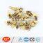 big quantity supply #4.5 YG slider , brass slider for jeans