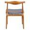 canteen wood dining chair, hans wegner elbow chair