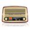 Retro AM/FM Radio with Alarm Clock