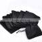 Black Small Satin Pouches