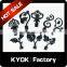 KYOK New design black color curtain rod set,28mm black color curtain finials for home decoration