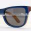 JM438 Branded Custom Logo Polarized Recycled Wood Sunglasses