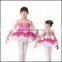 C2239 girls ballet dance tutu dress with shiny top for kids, child ballet tutu stage dance costumes