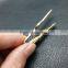 High Quality Soft Enamel tie clip with gold plating