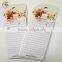 Memo Pads Style refrigerator magnet memo pad