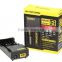 Authentic Nitecore I2 aa,aaa,CR123A,18650,26650,22650 Universal Rechargeable battery Charger