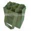 non woven 6 pack beer carrier for drink