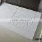 black color composite stone shower tray , solid surface shower pan