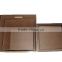 Home Storage -S/2 faux leather storage containers set